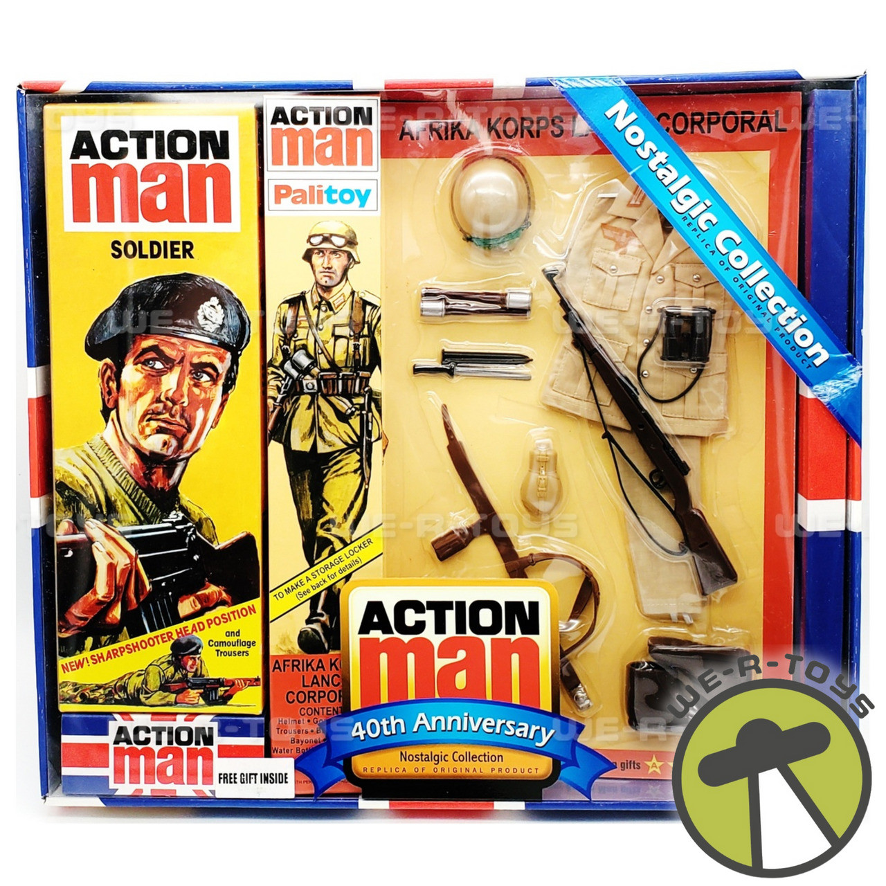 Action Man Soldier With Afrika Korps Lance Corporal Accessories