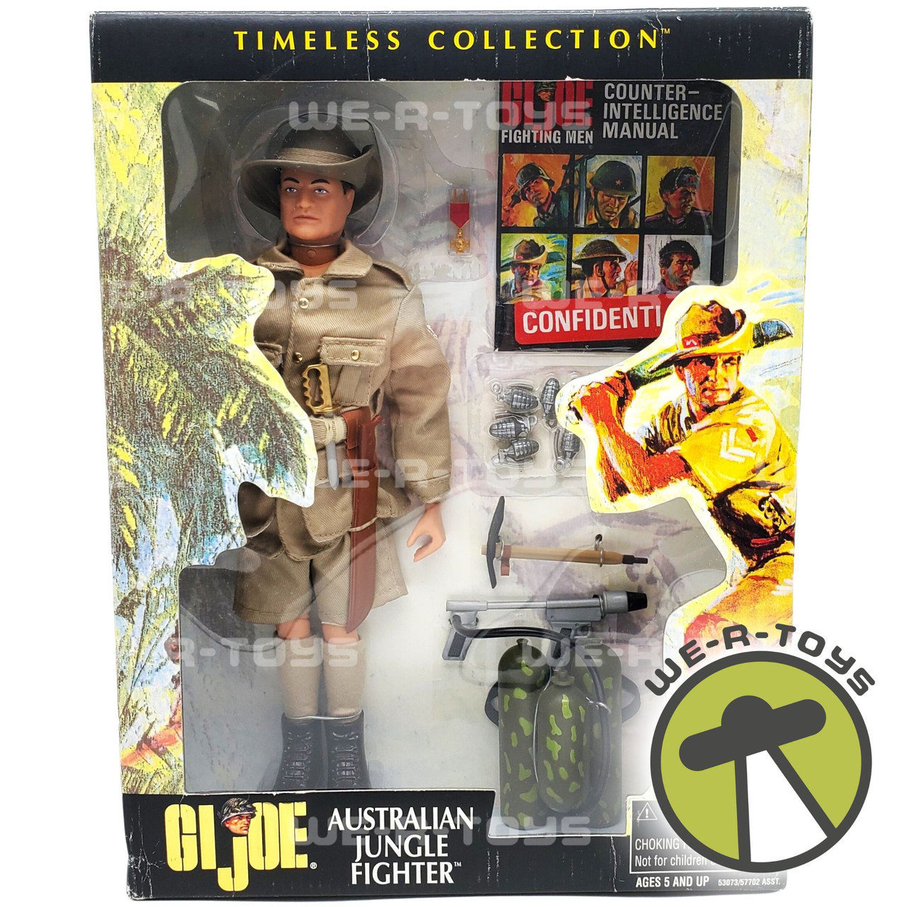 G.I. Joe Timeless Collection Australian Jungle Fighter Figure #53073 Hasbro  NRFB (2)