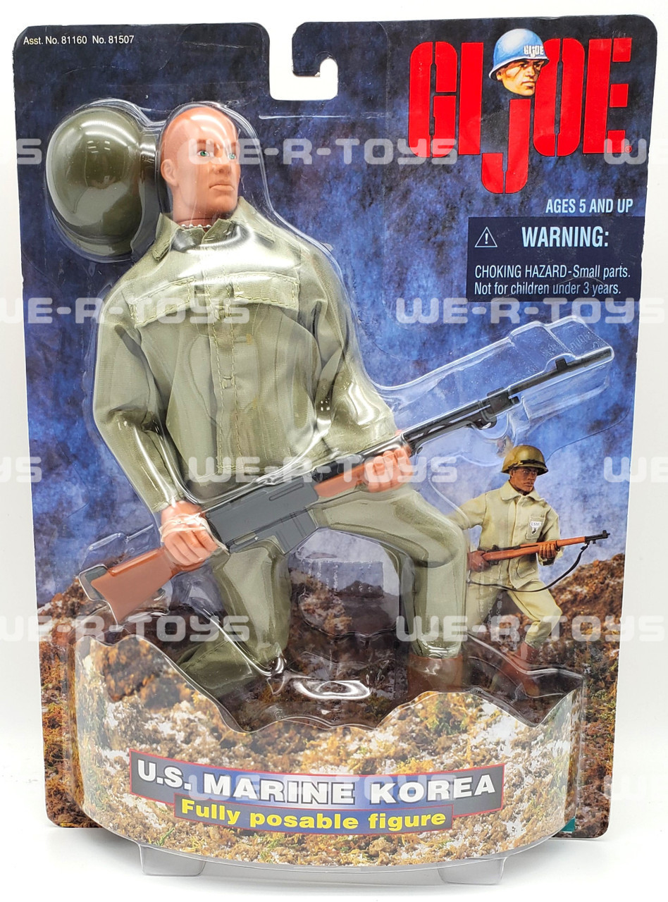 G.I. Joe U.S. Marine Korea Fully Poseable Action Figure 1998 Hasbro NEW