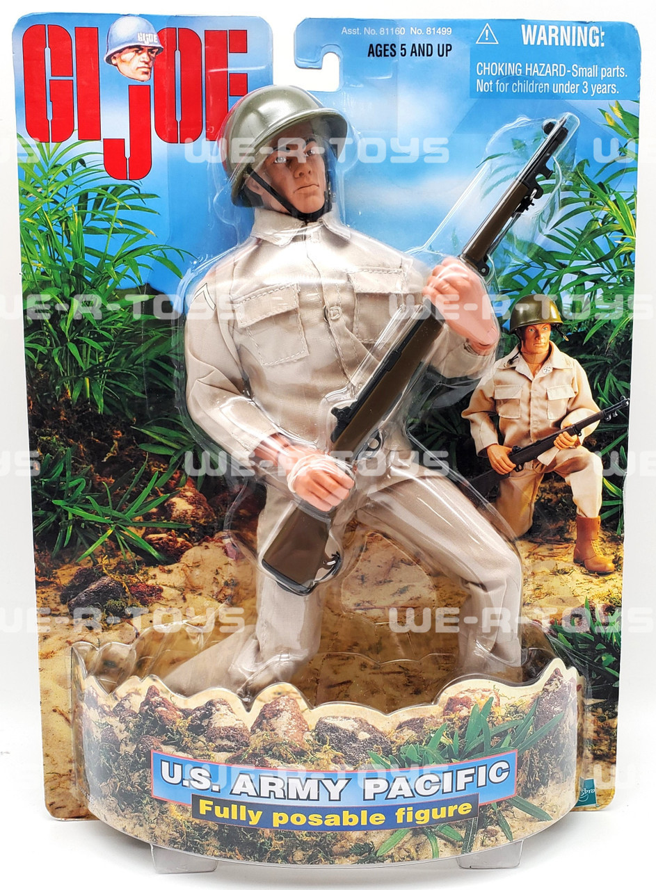 G.I. Joe U.S. Army Pacific Fully Poseable Action Figure #81499 Hasbro 1998  NEW