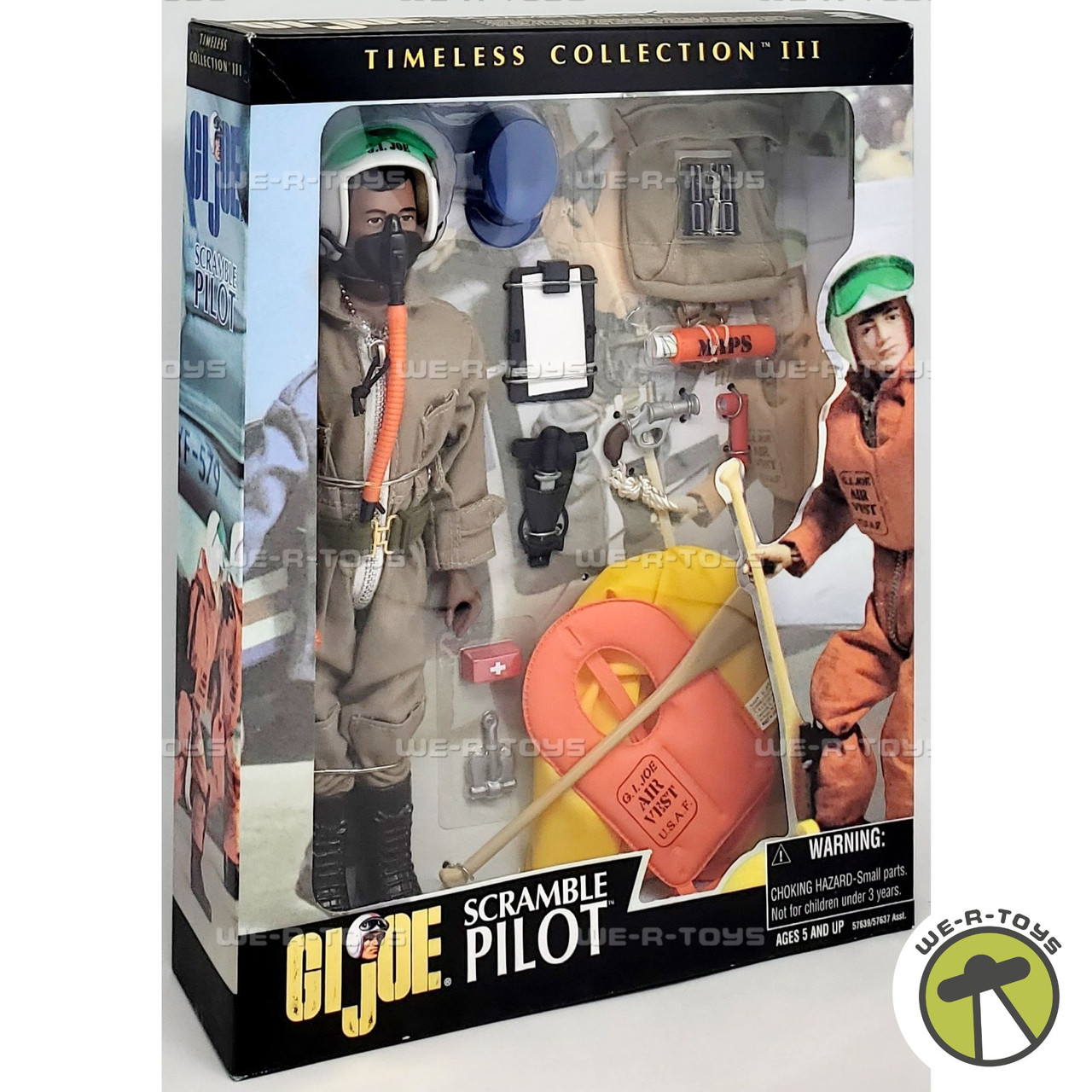 G.I. Joe Timeless Collection III Scramble Pilot Rare AA 2000