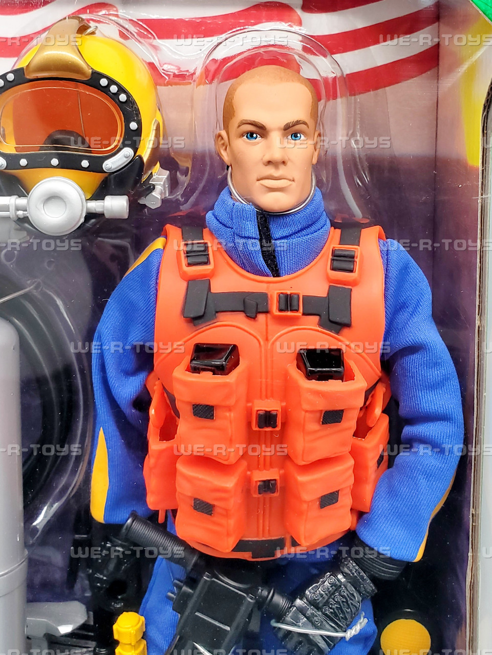 G.I. Joe Navy Deep Sea Diver Figure Real Diving Action #81882