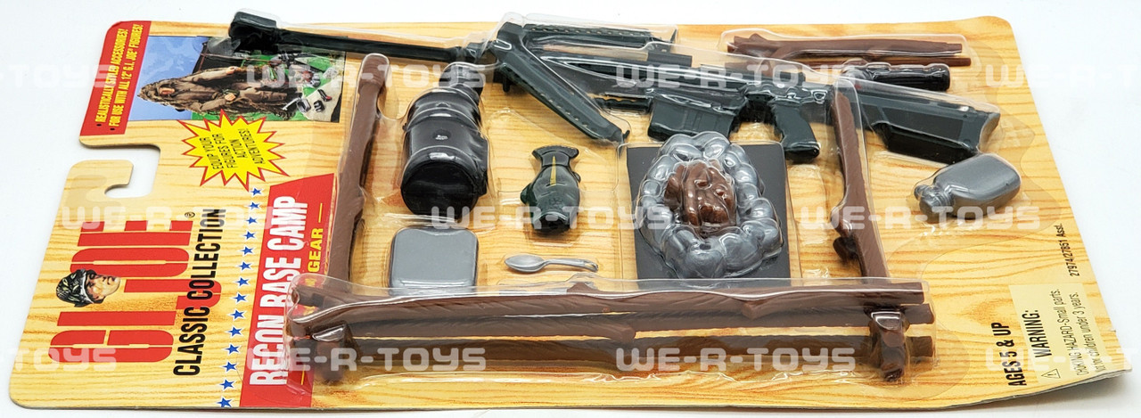 G.I. Joe Classic Collection Recon Base Camp Mission Gear #27974