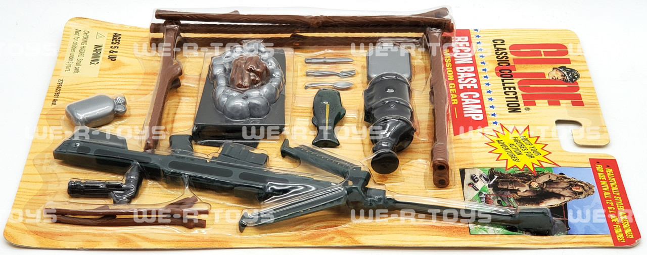 G.I. Joe Classic Collection Recon Base Camp Mission Gear #27974