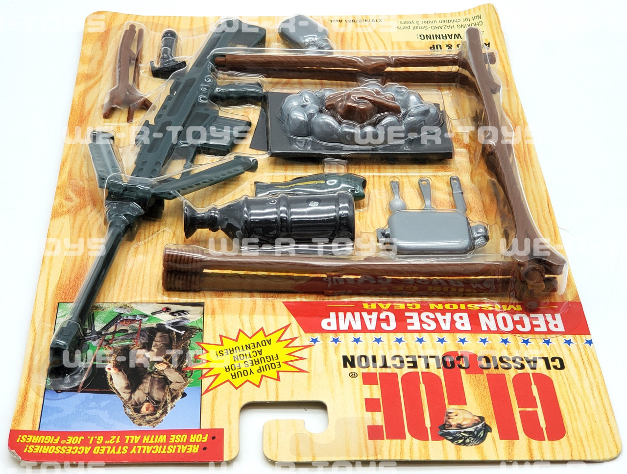 G.I. Joe Classic Collection Recon Base Camp Mission Gear #27974
