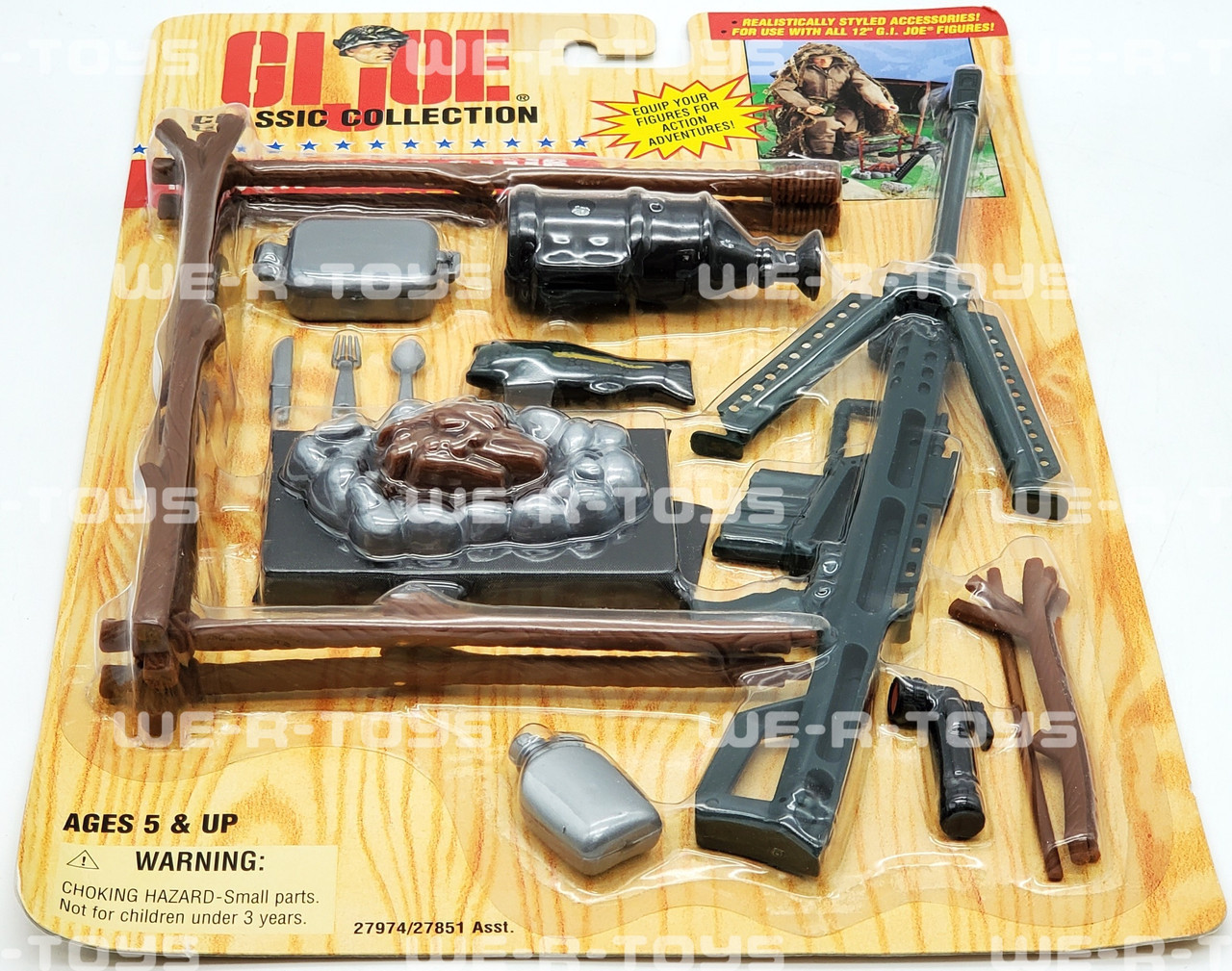 G.I. Joe Classic Collection Recon Base Camp Mission Gear #27974