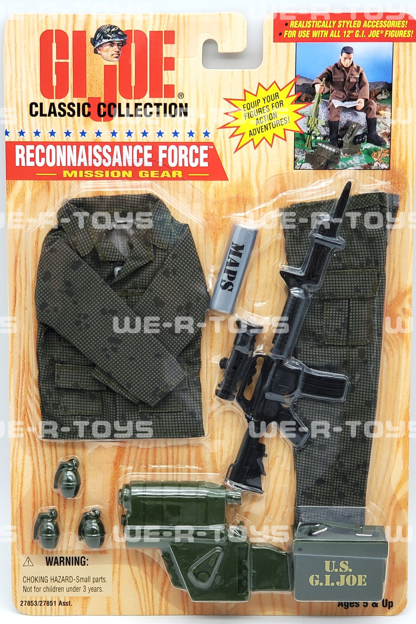 G.I. Joe Classic Collection Reconnaissance Force Mission Gear