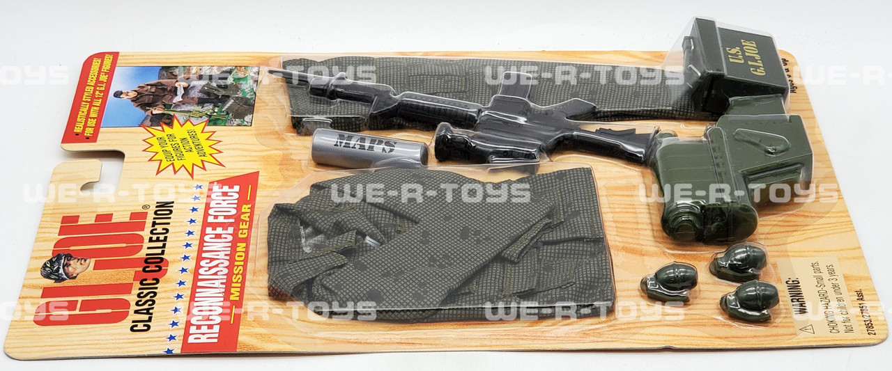 G.I. Joe Classic Collection Reconnaissance Force Mission Gear