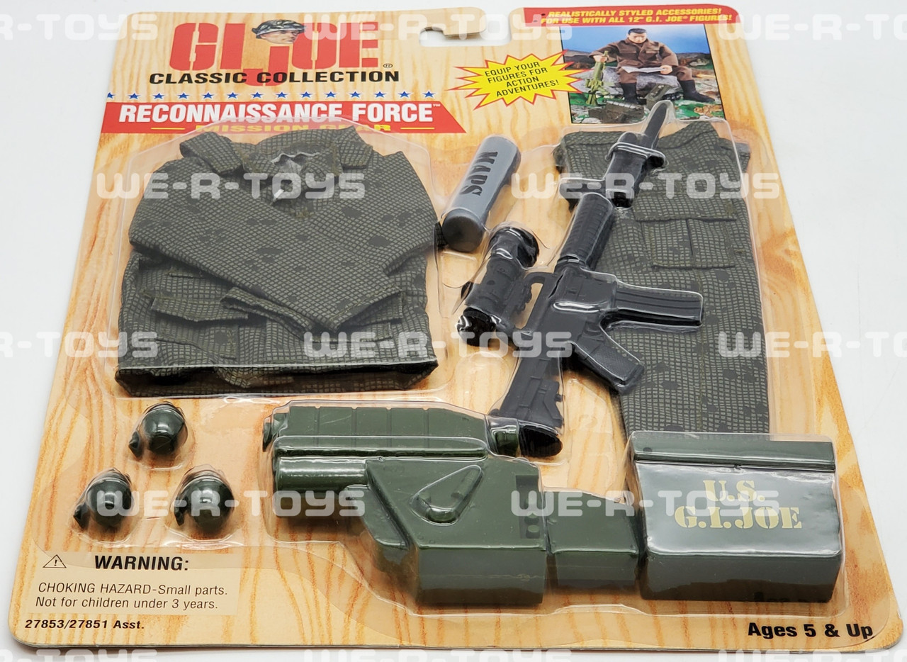 G.I. Joe Classic Collection Reconnaissance Force Mission Gear