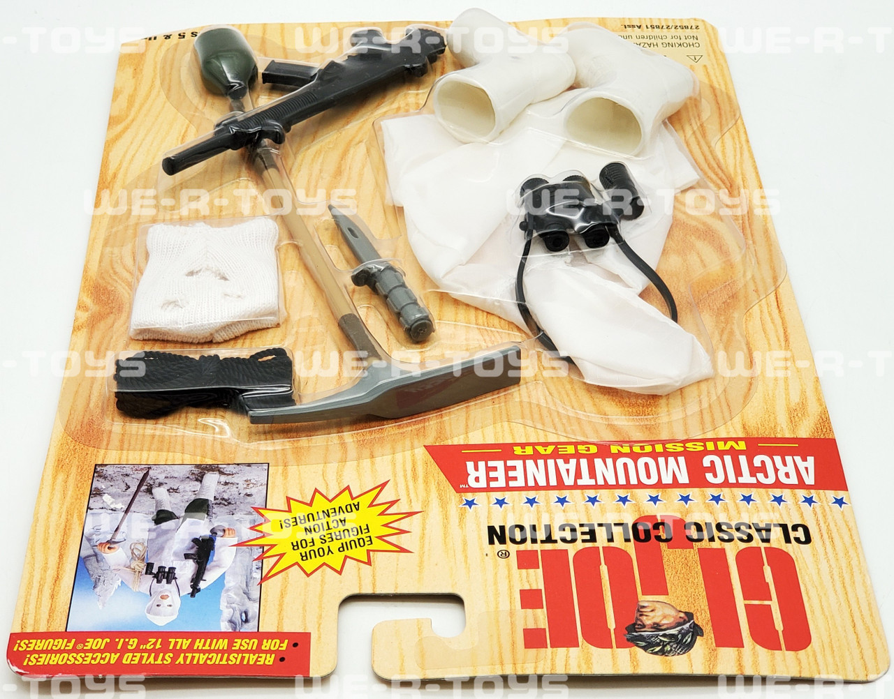 G.I. Joe Classic Collection Arctic Mountaineer Mission Gear #27852
