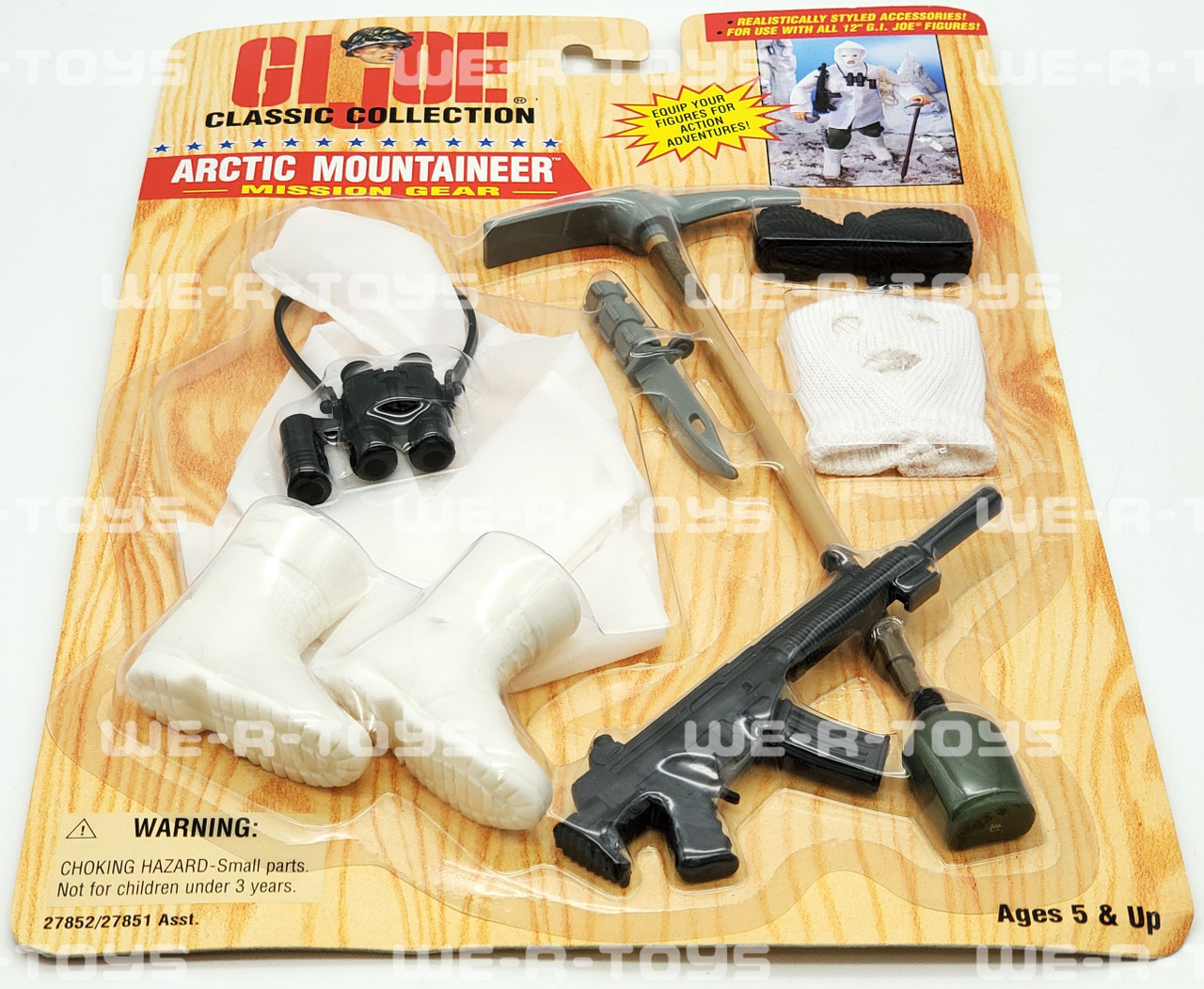 G.I. Joe Classic Collection Arctic Mountaineer Mission Gear #27852