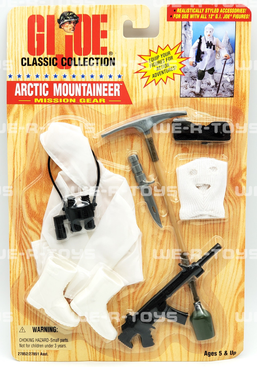 G.I. Joe Classic Collection Arctic Mountaineer Mission Gear #27852