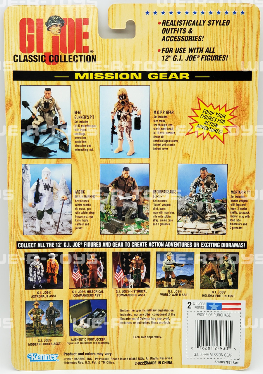 G.I. Joe Classic Collection M.O.P.P. Mission Gear #27852 Hasbro
