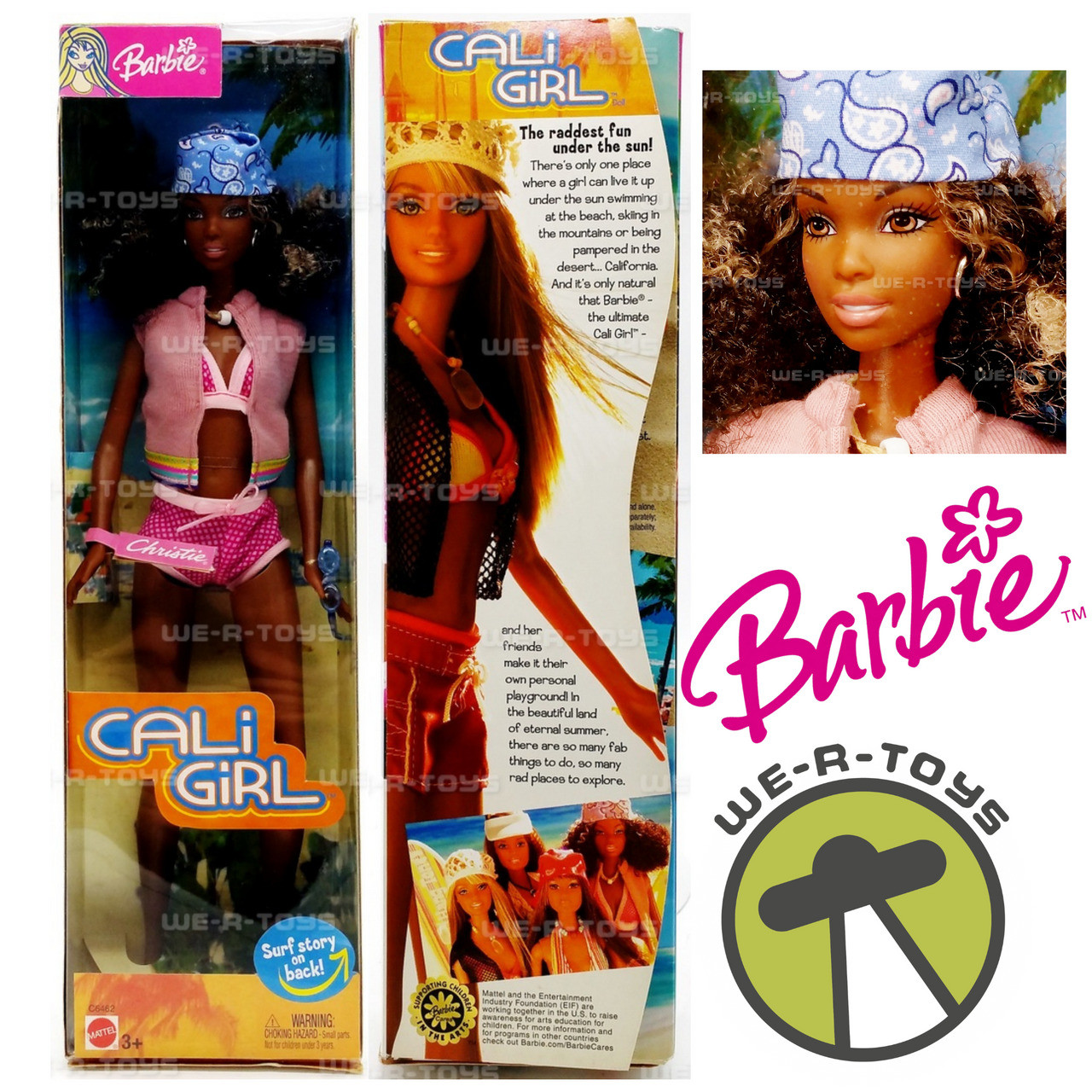 Barbie Cali Girl Christie Doll 2003 Mattel C6462 - We-R-Toys