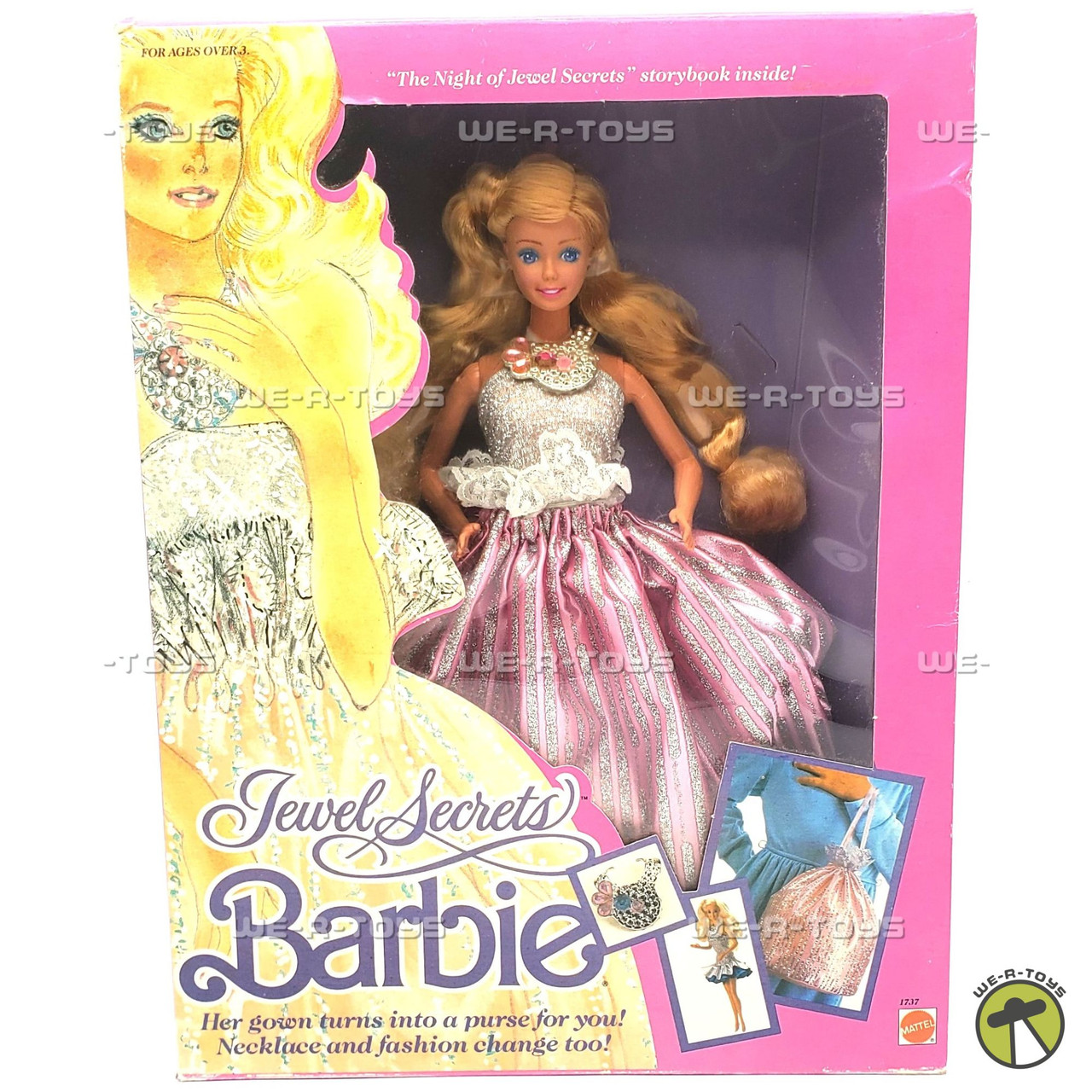 Jewel Secrets Barbie Doll 1986 Mattel 1737 - We-R-Toys