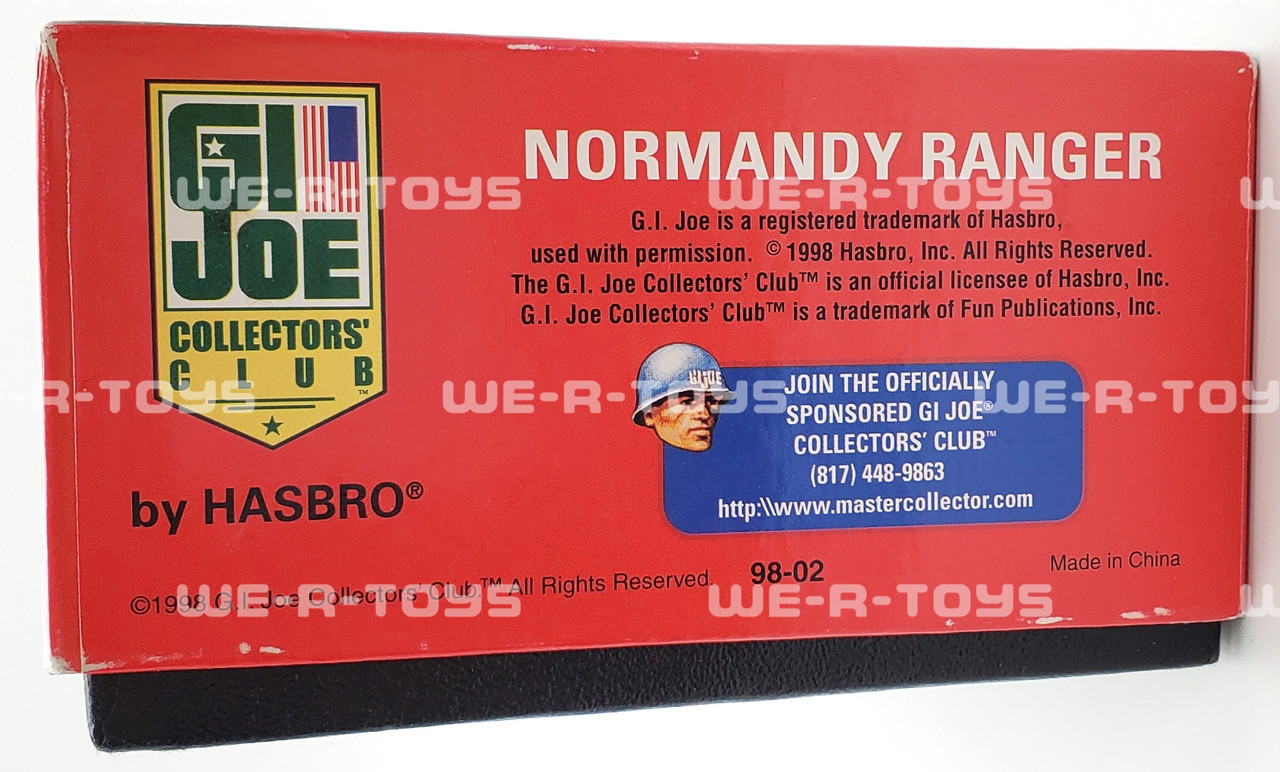 ○絶版 HASBRO【GI.Joe ノルマンディレンジャー1998年製】新品 G.I.