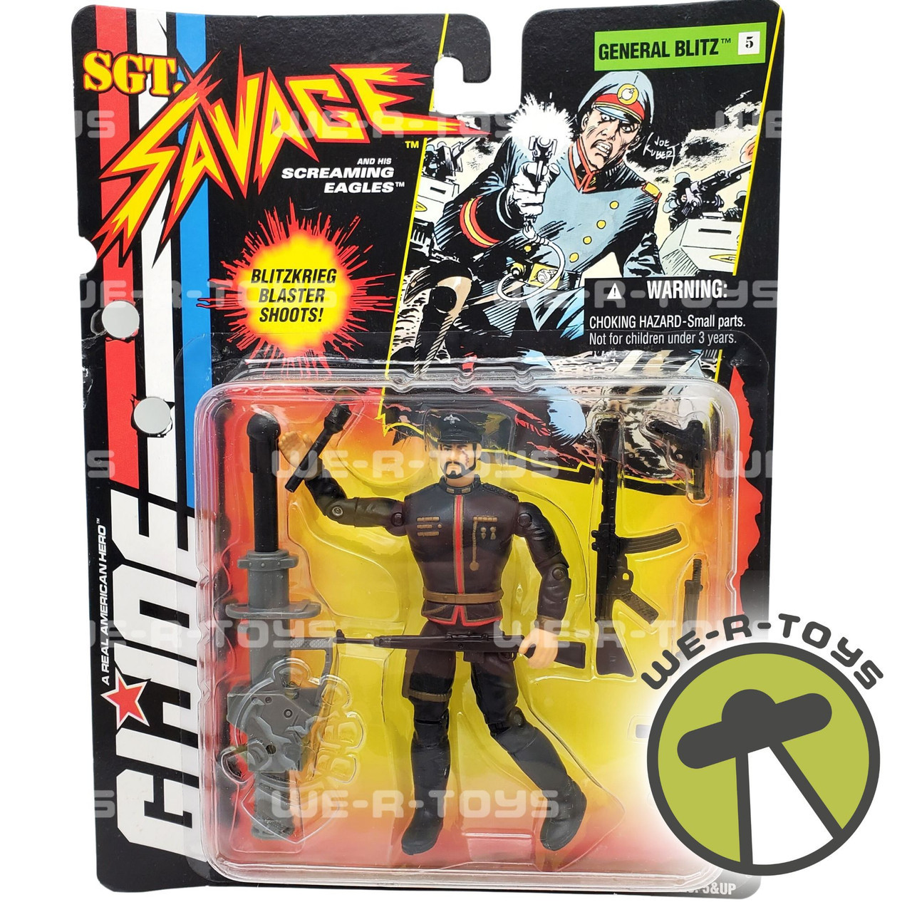 G.I. Joe Sgt. Savage and his Screaming Eagles #5 General Blitz #81037  Hasbro NEW