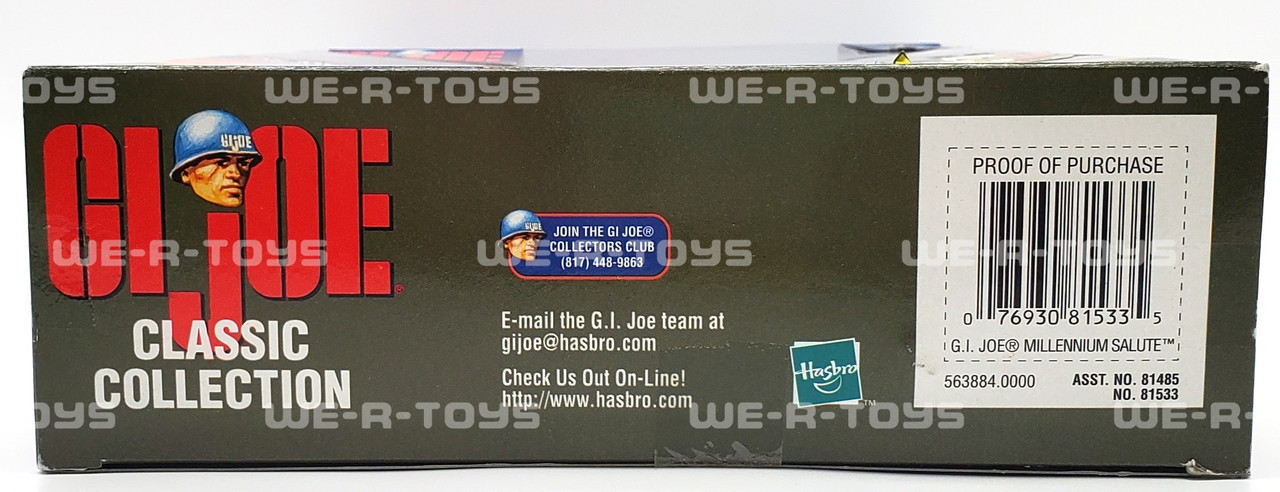 G.I. Joe Classic Collection Millennium Salute Figure Hasbro