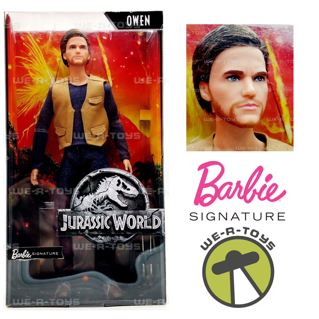 Barbie Jurassic World Owen Doll-