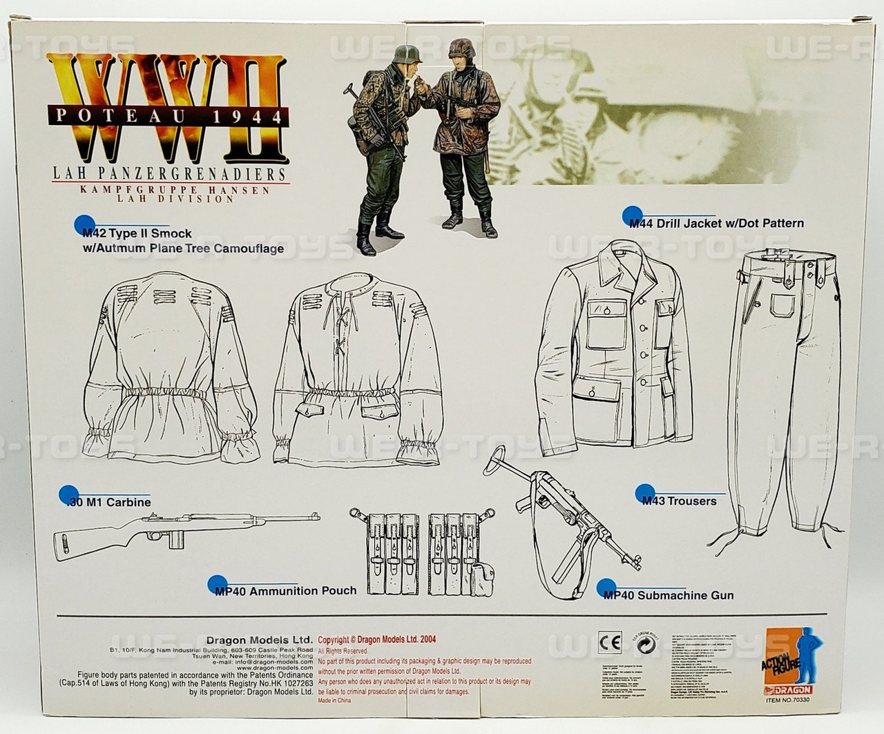 Dragon WWII Lah Panzergrenadiers Ernst Kalt & Berthold Nasse