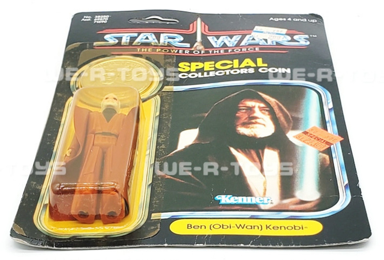 Star Wars POTF Ben (Obi-Wan) Kenobi Action Figure 92 Back 1984 Unpunched  NRFP