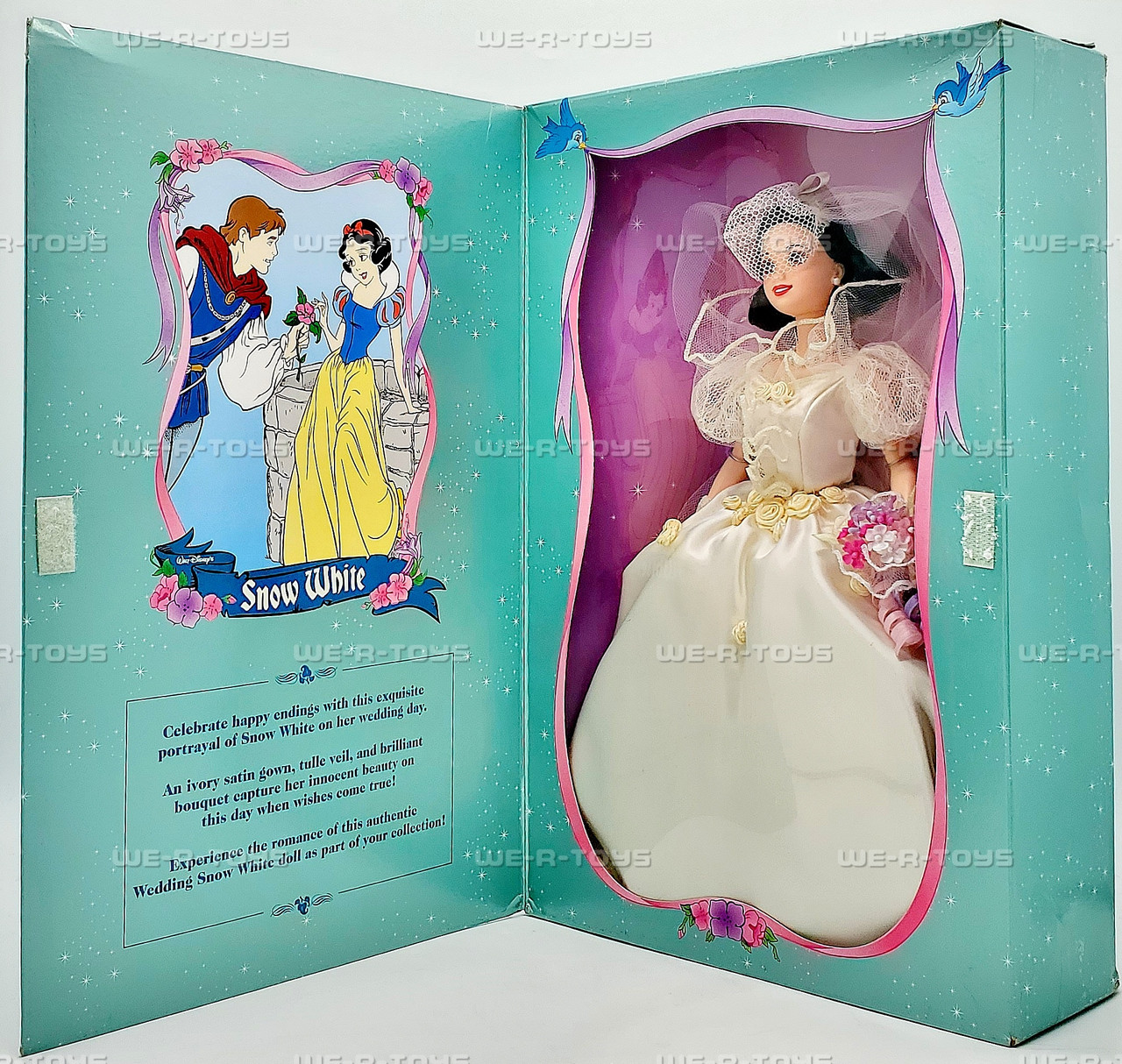 Disney's Snow White and the Seven Dwarfs Wedding Doll 1997 Mattel 18958 - We-R-Toys Disney's Snow White and the Seven Dwarfs Wedding Doll 1997 Mattel 18958 - We-R-Toys