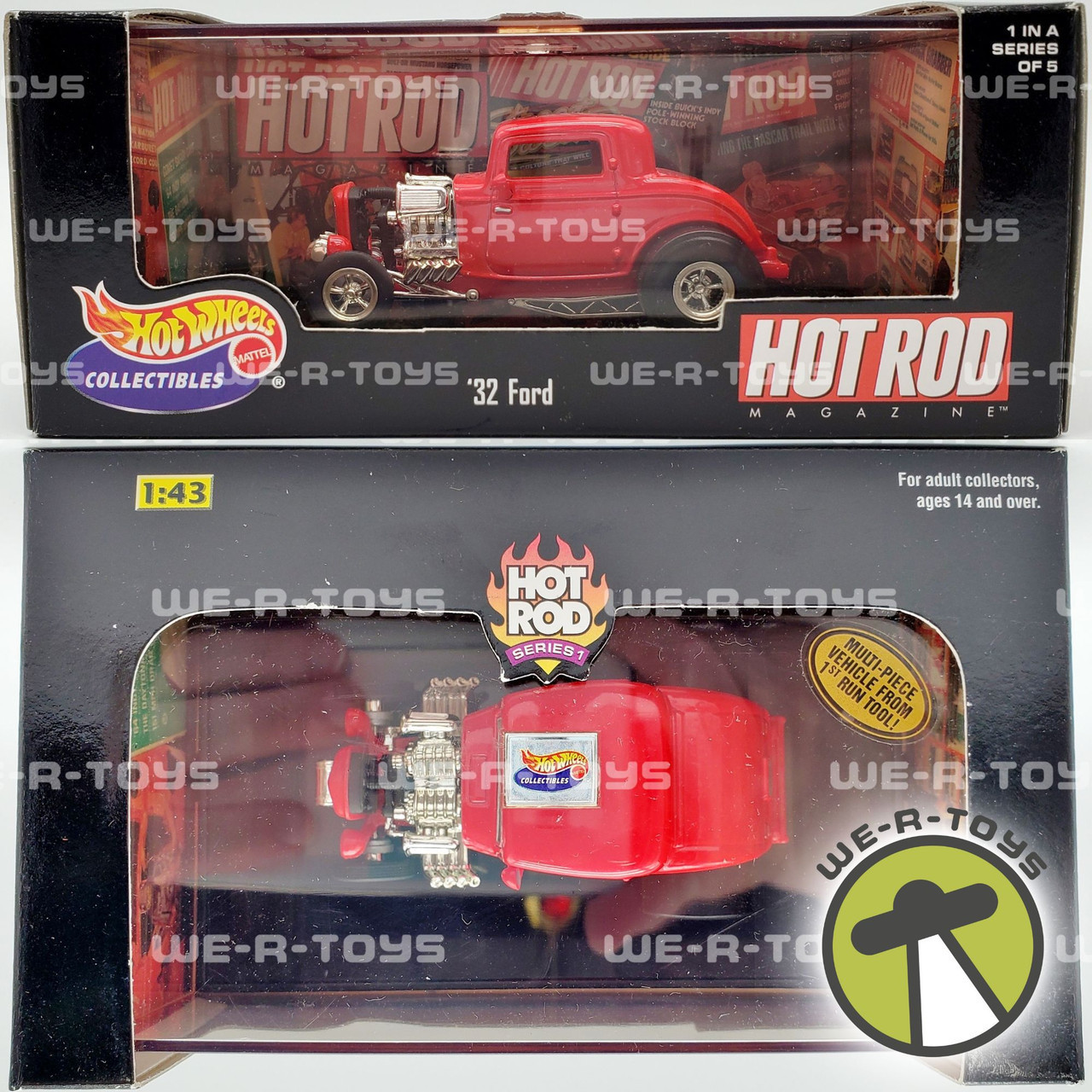 Hot Wheels Collectibles Series 1 Hot Rod Magazine1:43 Scale
