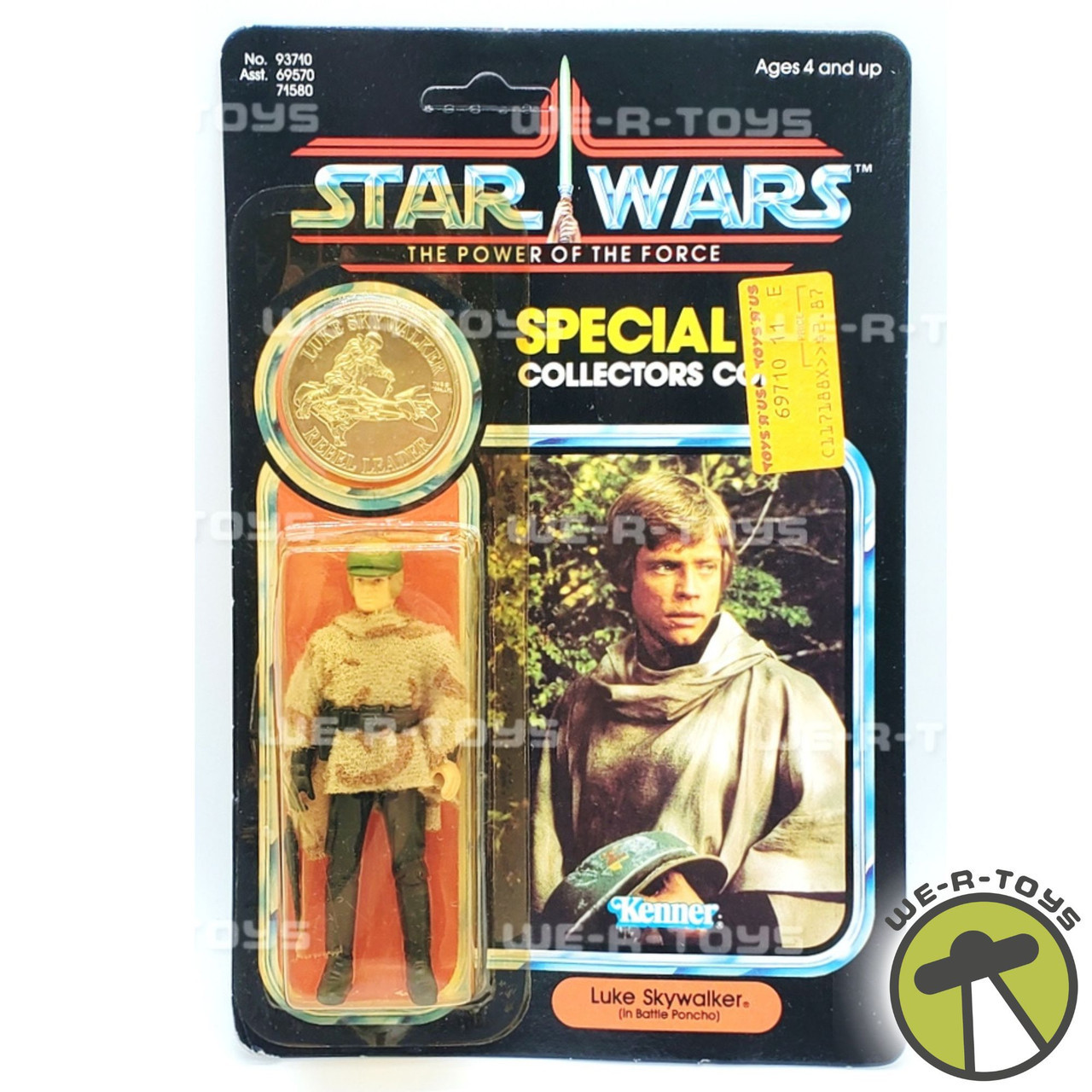 Star Wars　Luke Skywalker　Battle Poncho Luke Skywalker In Battle Poncho Vintage Kenner Power Of The