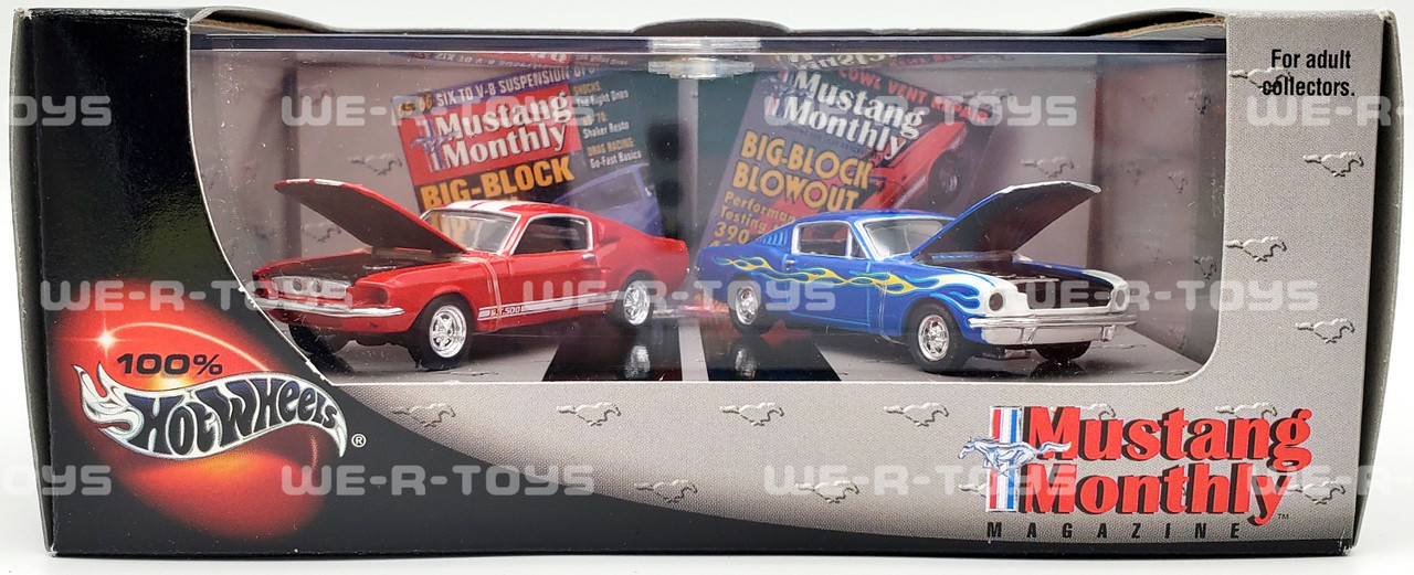 Hot Wheels 100% Mustang Monthly '65 Mustang and '67 Shelby GT-500 2000 NRFB