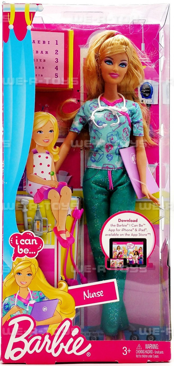 Barbie I Can Be... Nurse Doll 2012 Mattel W3737 - We-R-Toys