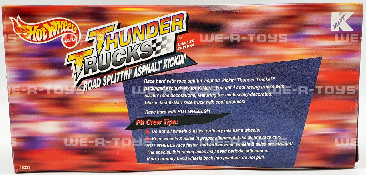 Hot Wheels Thunder Trucks Road Splittin' Asphalt Kickin