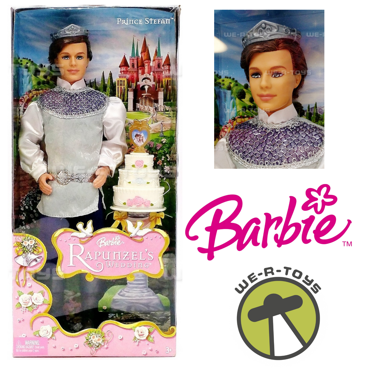 Stefan Barbie Ken Rapunzel Barbie Barbie Rapunzel 2002 Prince Ken