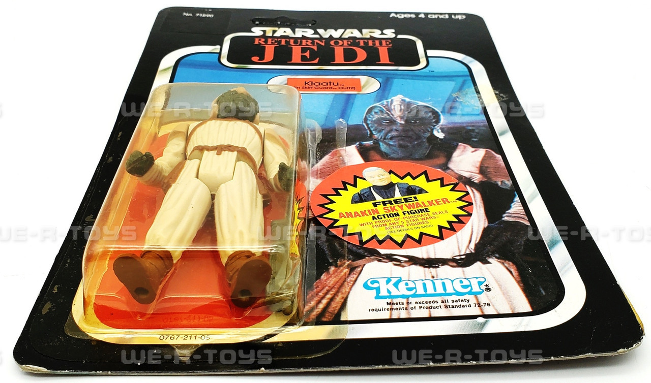 Star Wars ROTJ Skiff Klaatu Figure 77 Back Anakin Offer