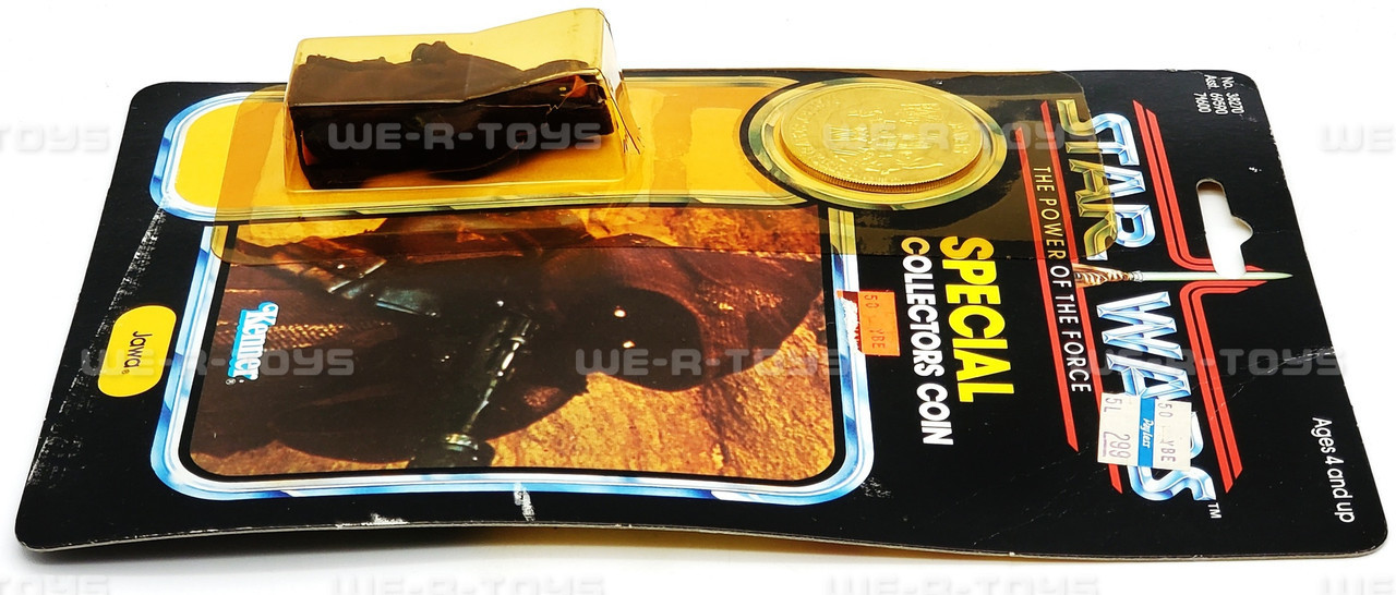 Star Wars POTF Jawa Action Figure 92 Back 1984 w/ Coin No. 71600