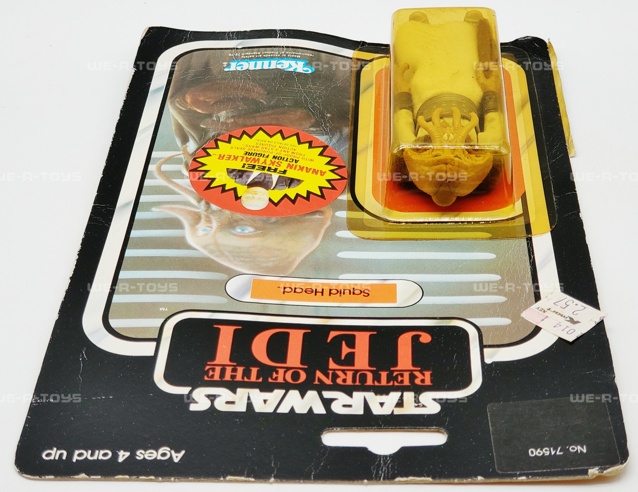 ◉専用です⚫︎オールドケナー　SQUID HEAD ツクダ　ROTJ 1983年 Star Wars Kenner Vintage Collection Squid