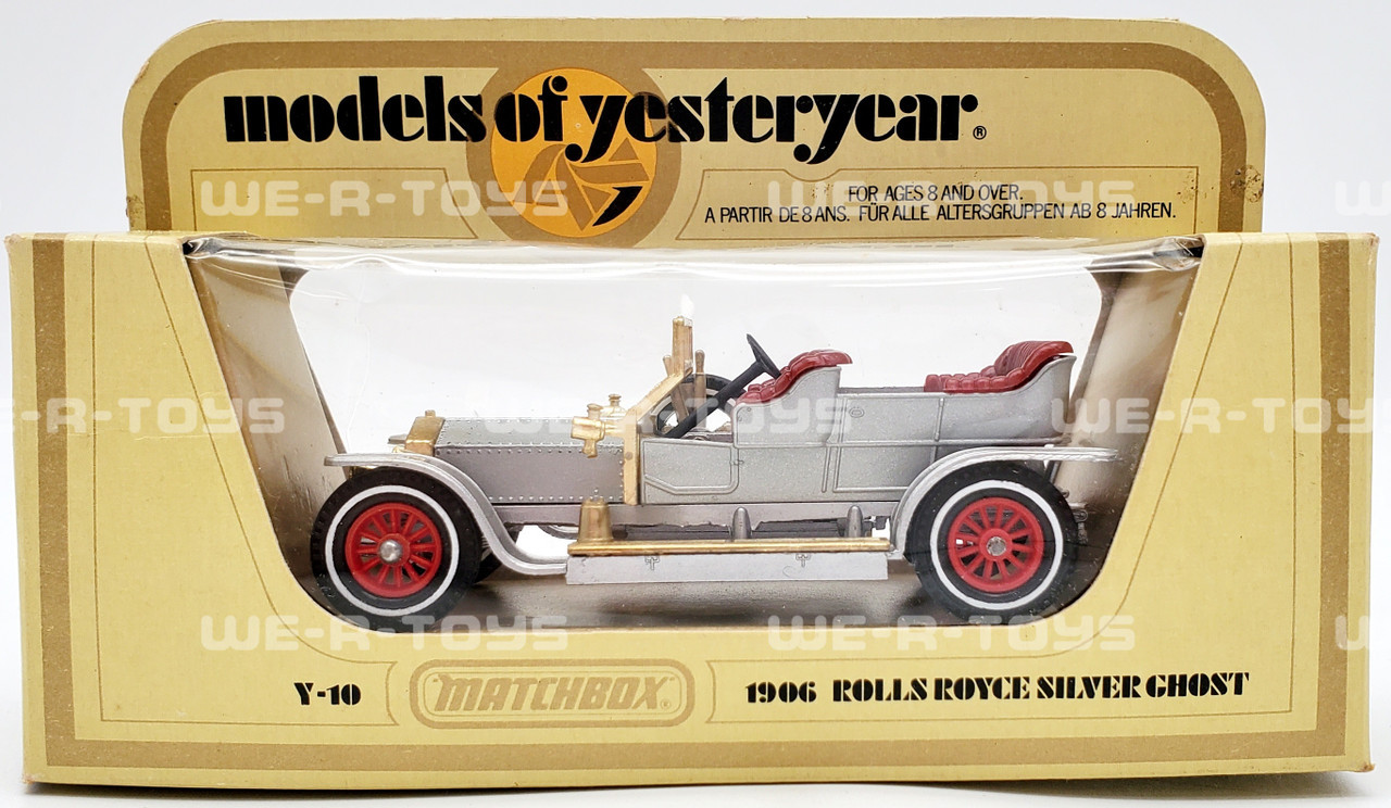 Models of Yesteryear 1906 Rolls Royce Silver Ghost 1:51 Scale 1978 Matchbox  NEW - We-R-Toys