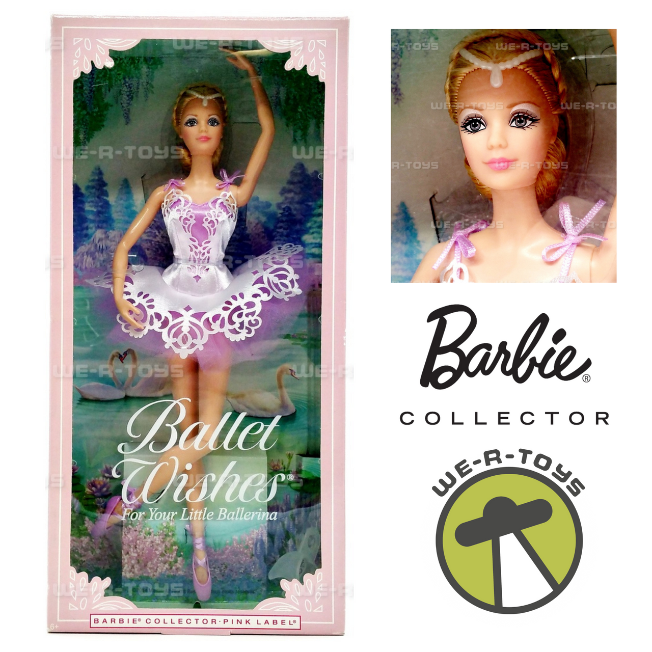 Ballet Wishes Barbie Doll 2015 Pink Label CGK90 - We-R-Toys Ballet Wishes Barbie Doll 2015 Pink Label CGK90 - We-R-Toys