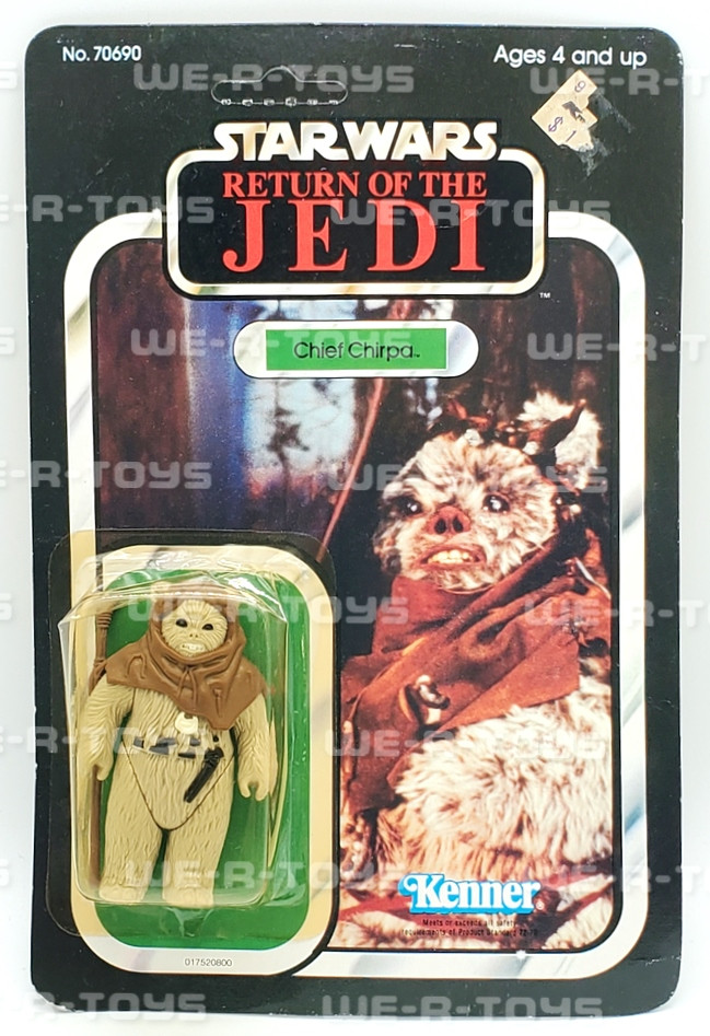 1983 Kenner Star Wars ROTJ Return of the Jedi Chief Chirpa Action