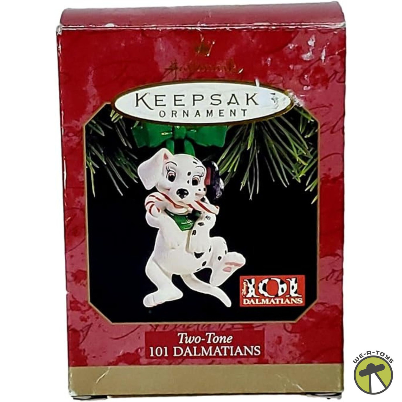 Hallmark Disney 101 Dalmatians Patch Puppy Christmas Ornament, White