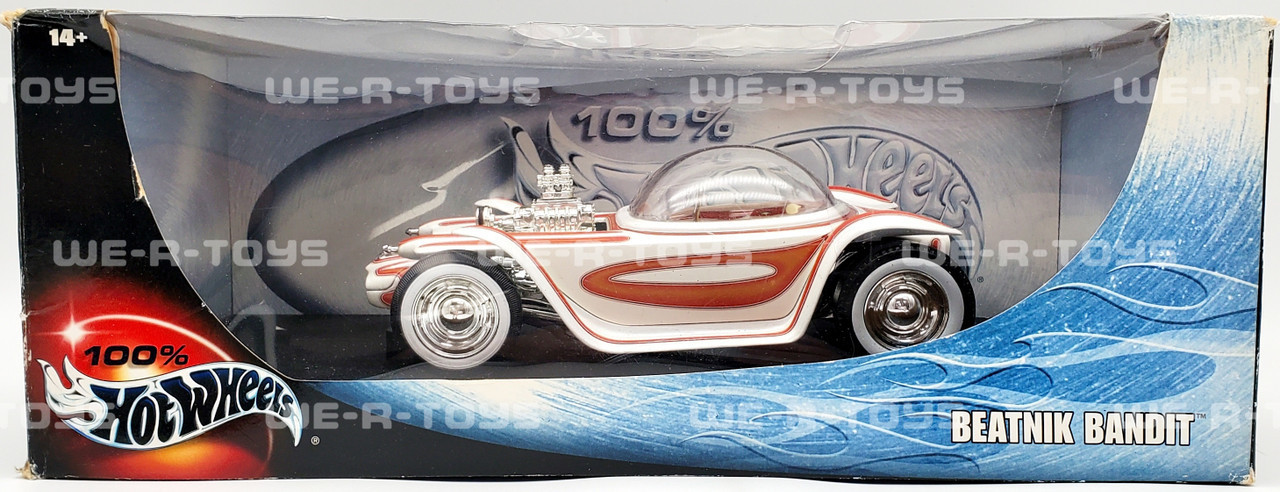 Hot Wheels 100% 1:18 Scale Beatnik Bandit #53832 Mattel 2001 NRFB