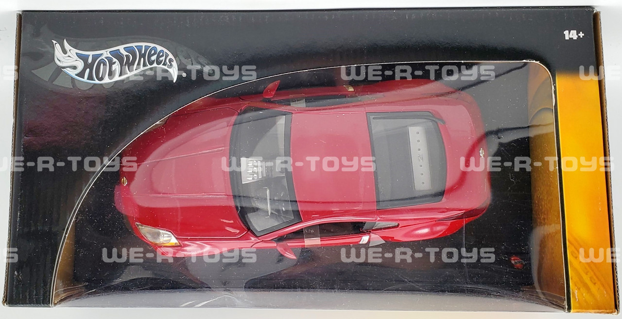 Hot Wheels Gold Edition Red Nissan Z 1:18 Scale Mattel #G4800 2002