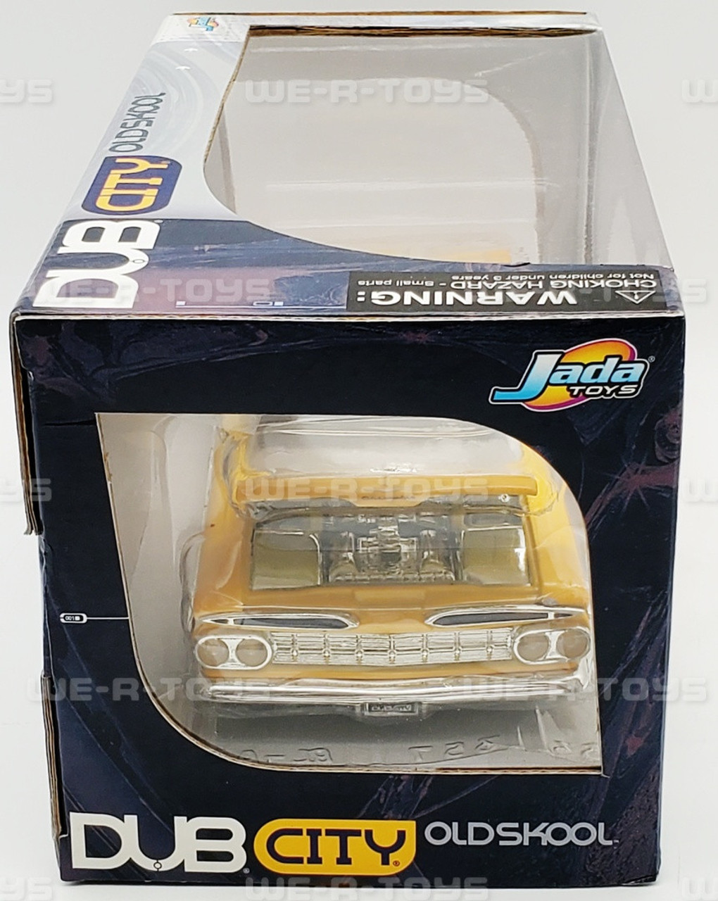 Dub City Old Skool Yellow 1959 Chevy El Camino Vehicle Jada Toys 2004 NEW