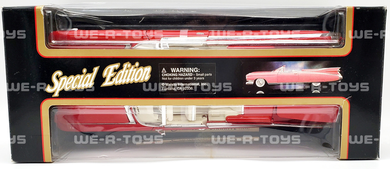 Special Edition 1959 Red Cadillac Eldorado Biarritz #31813 Maisto