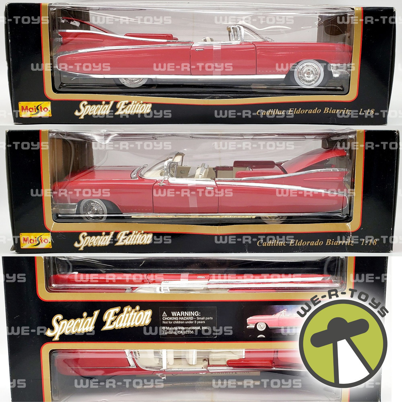 Special Edition 1959 Red Cadillac Eldorado Biarritz #31813 Maisto Special Edition 1959 Red Cadillac Eldorado Biarritz #31813 Maisto