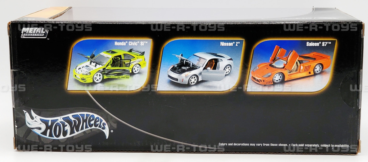 Hot Wheels Metal Collection Metallic Blue Cadillac Cien Vehicle