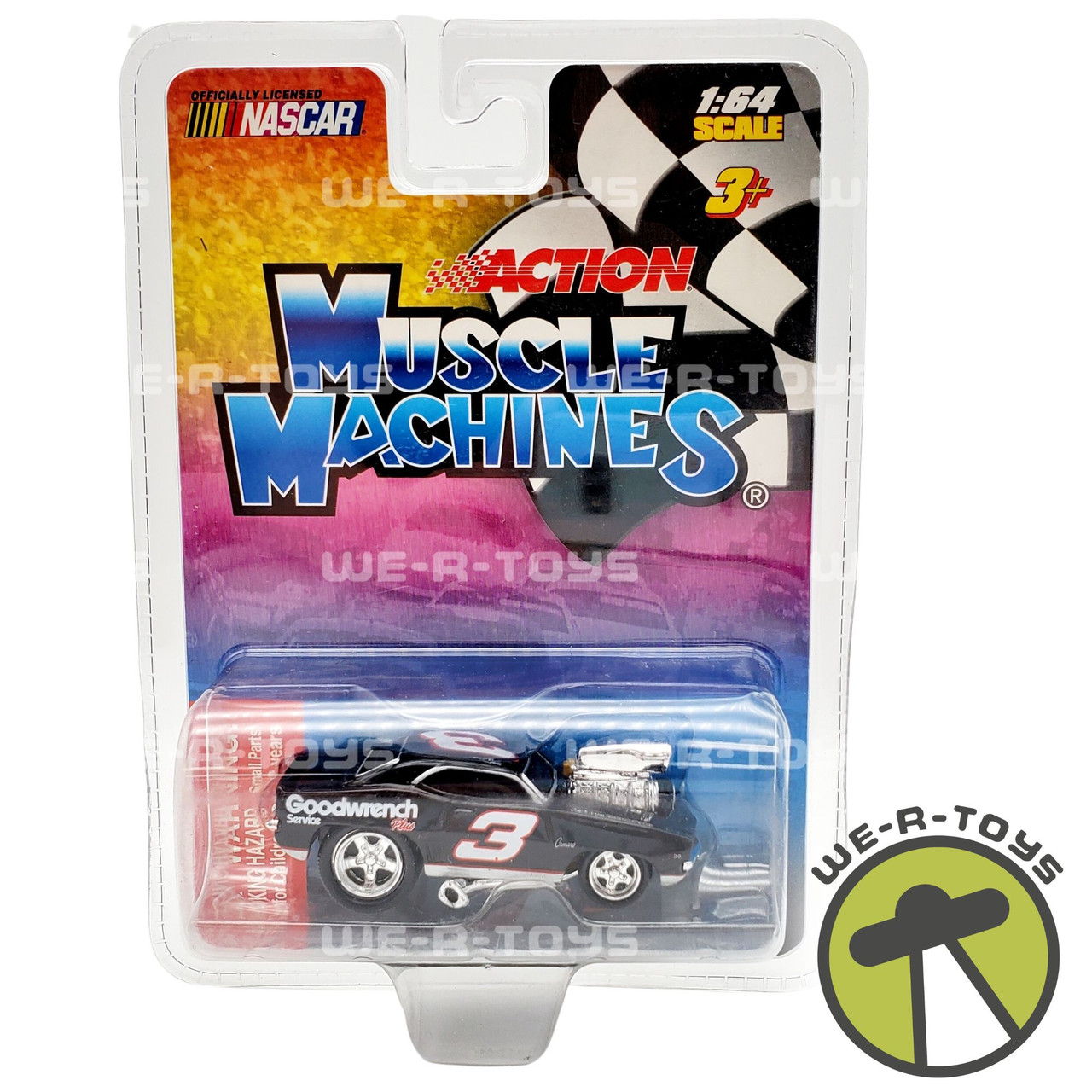 NASCAR Muscle Machines 1:64 Scale #3 Goodwrench Dale Earnhardt