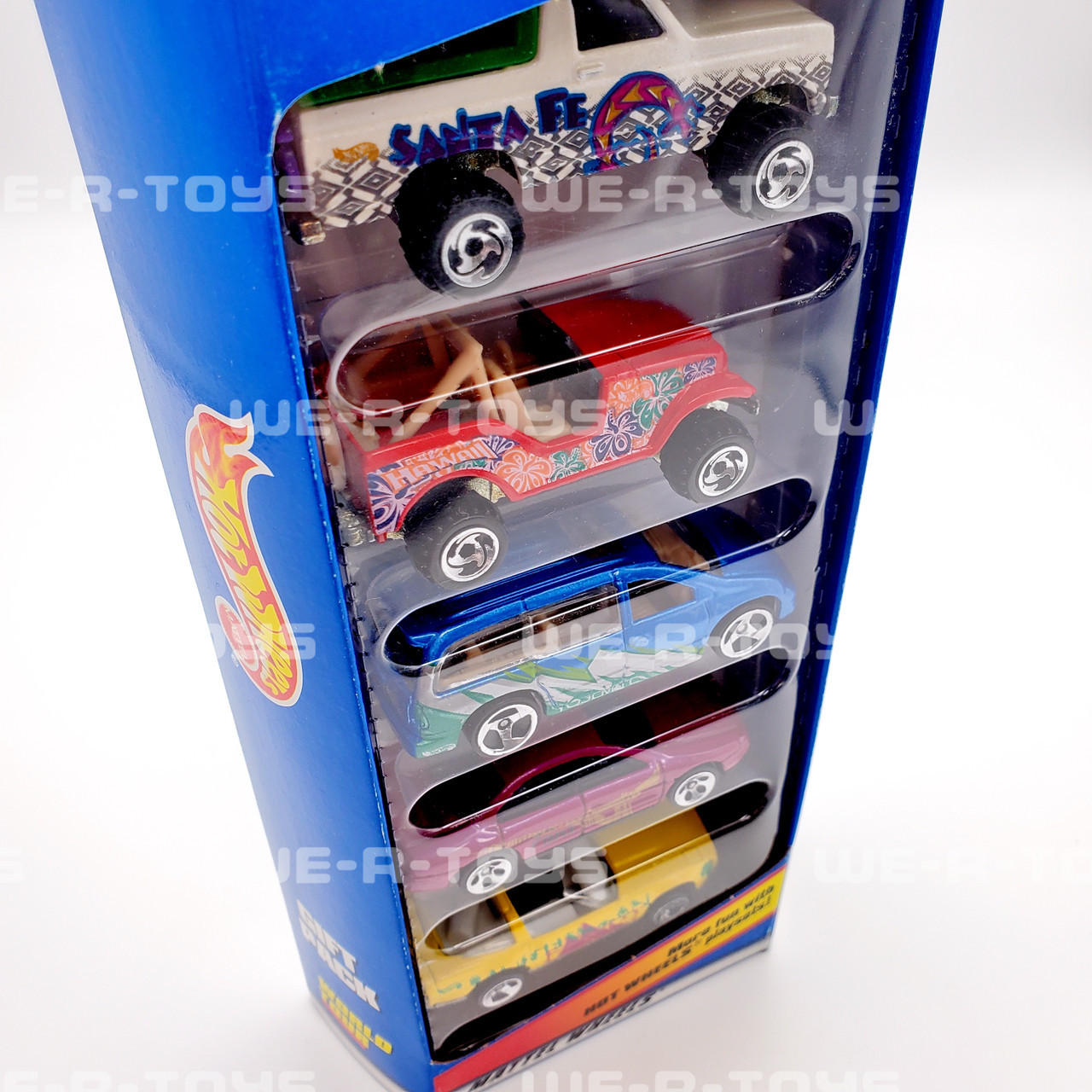 Hot Wheels Gift Pack World Tour Set of 5 Cars #25369 Mattel 1998