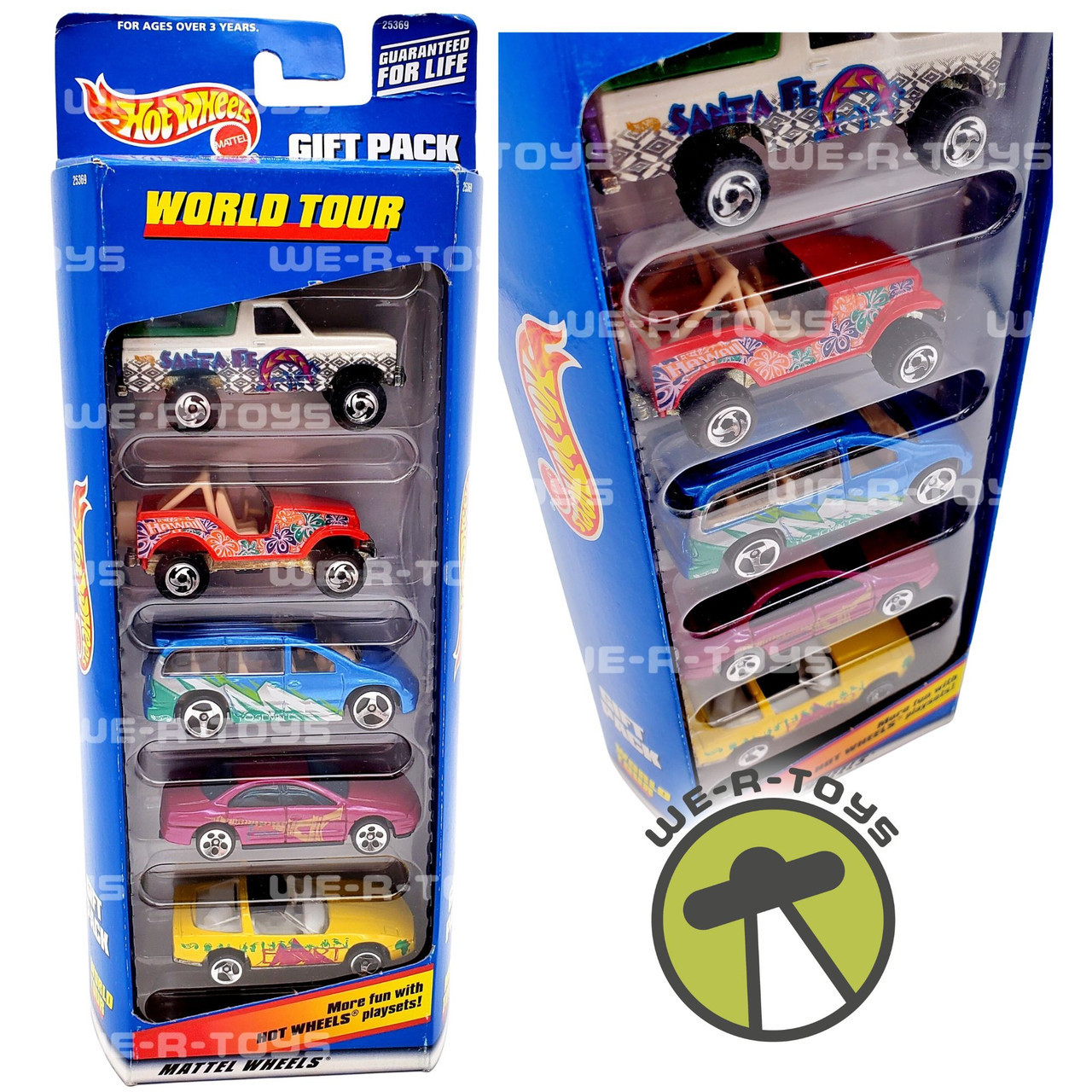 Hot Wheels Basics Pack com 5 Carros Race Team - Mattel