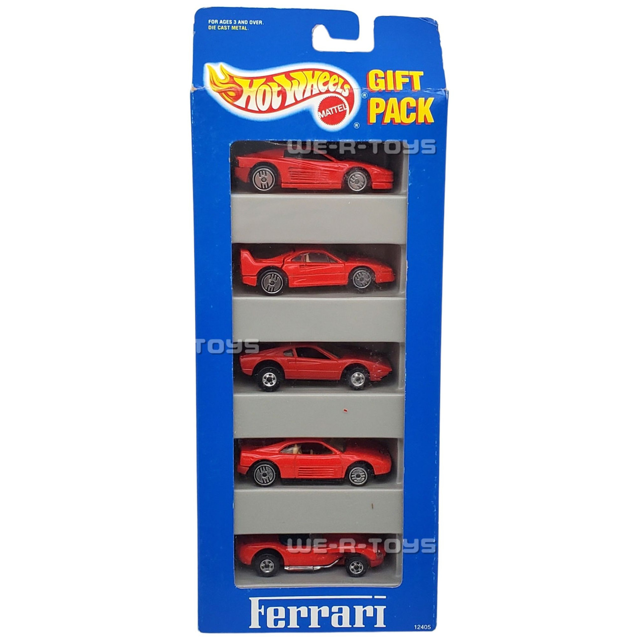 Hot Wheels Ferrari Gift Pack Set of 5 Vehicles #12405 Mattel 1993