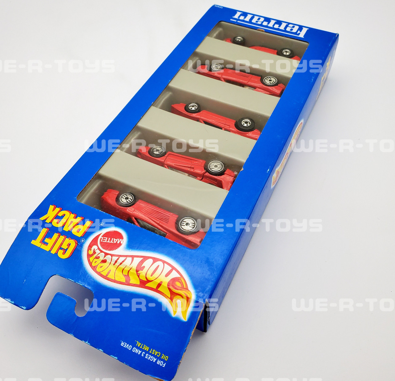 Hot Wheels Ferrari Gift Pack Set of 5 Cars #12405 Mattel 1993 NEW